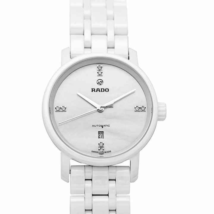  Rado DiaMaster R14044907 - Diamaster Automatic Mother of pearl Dial Ceramic Ladies Watch </h1> 