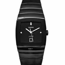 Thumbnail von Rado Sintra R13724702 - Sintra Quartz Black Dial Ceramic Men's Watch </h1>