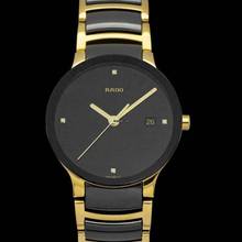 Thumbnail von Rado Centrix R30929712 - Centrix Quartz Black Dial Stainless Steel Men's Watch </h1>