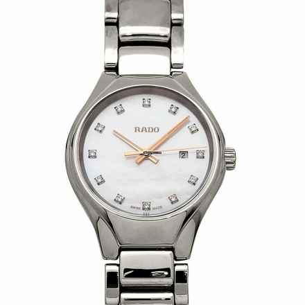  Rado True R27060902 - True Quartz Mother of pearl Dial Ceramic Ladies Watch </h1> 