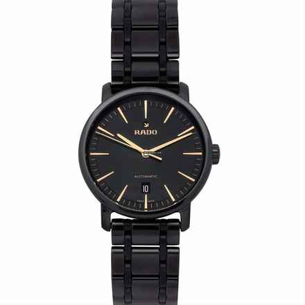 Rado DiaMaster R14073162 - Diamaster Automatic Black Dial Ceramic Men's Watch </h1> 