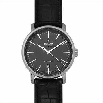  Rado DiaMaster R14074175 - Diamaster Automatic Black Dial Ceramic Men's Watch </h1> 