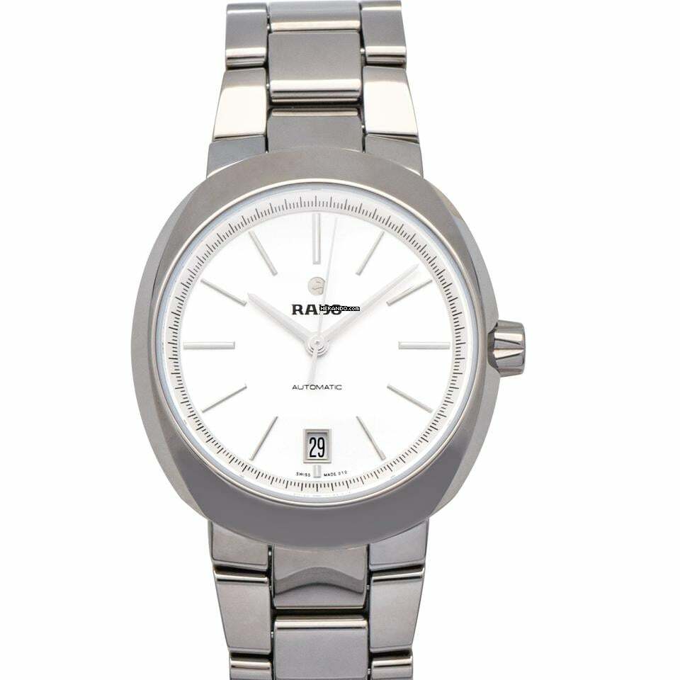  Rado D-Star R15762102 - D-Star Automatic Silver Dial Ceramic Men's Watch </h1> 