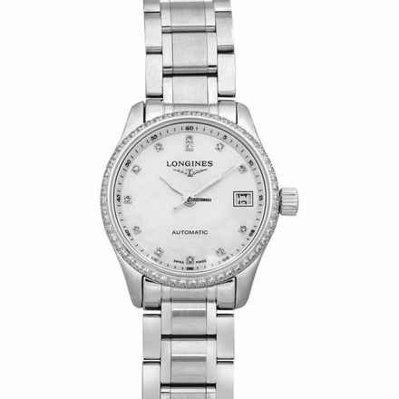  Longines Master Collection L21280876 - Master Collection Automatic Mother of pearl Dial Stainless Steel Ladies Watch </h1> 