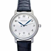 Thumbnail von Montblanc Star 116522 - Star Legacy Automatic White Dial Stainless Steel Men's Watch </h1>