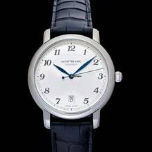 Thumbnail von Montblanc Star 116522 - Star Legacy Automatic White Dial Stainless Steel Men's Watch </h1>