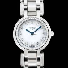 Thumbnail von Longines PrimaLuna L81090876 - Longines PrimaLuna Quartz Mother of pearl Dial Stainless Steel Ladies Watch </h1>