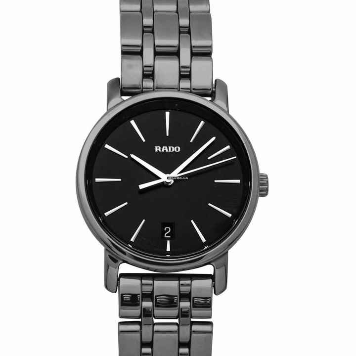  Rado DiaMaster R14064177 - Diamaster Quartz Black Dial Ceramic Ladies Watch </h1> 