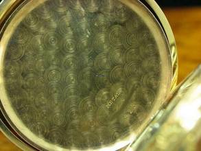 Thumbnail von Cyma 14kt 585 Gold Savonette Sprungdeckel Taschenuhr / Kaliber 970 </h1>