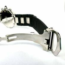 Thumbnail von Cartier 21 Chronoscaph Chronograph Quartz Steel 38mm 1.86TCW DIAMOND Watch </h1>