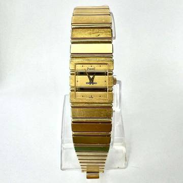  Piaget Polo Quartz 20mm 18K Yellow Gold Watch </h1> 