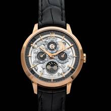 Thumbnail von Montblanc Heritage Spirit 112310 - Heritage Spirit Automatic Skeleton Dial 18kt Rose Gold Men's Watch </h1>