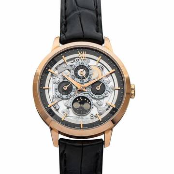  Montblanc Heritage Spirit 112310 - Heritage Spirit Automatic Skeleton Dial 18kt Rose Gold Men's Watch </h1> 