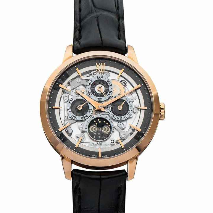  Montblanc Heritage Spirit 112310 - Heritage Spirit Automatic Skeleton Dial 18kt Rose Gold Men's Watch </h1> 