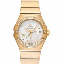 Thumbnail von Omega Constellation Ladies 123.55.27.20.05.001 - Constellation Automatic Mother of pearl Dial 18kt Yellow Gold Ladies </h1>