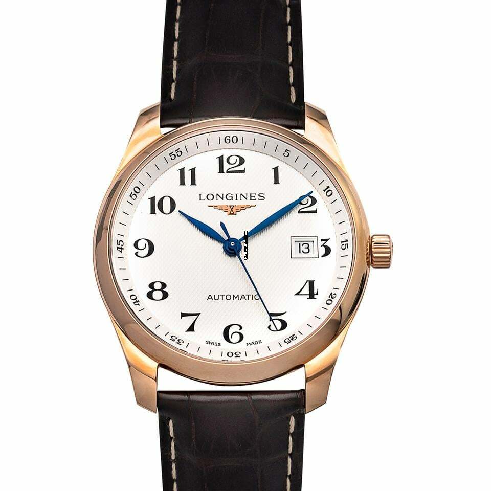  Longines Master Collection L27938783 - The Longines Master Collection Automatic Silver Dial 18kt Rose Gold Men's Watc </h1> 