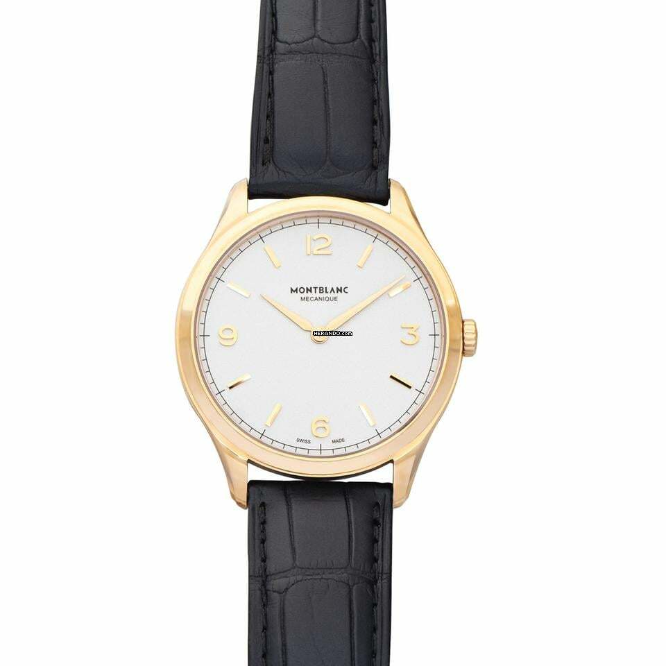  Montblanc Heritage Chronométrie 112516 - Heritage Chronometrie Hand Wind Silver Dial 18kt Rose Gold Men's Watch </h1> 