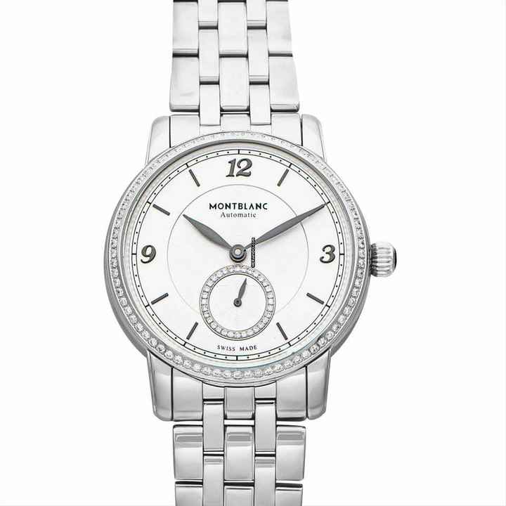  Montblanc Star 118507 - Star Automatic White Dial Stainless Steel Ladies Watch </h1> 