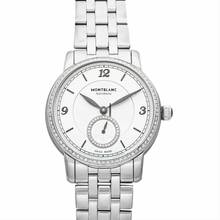 Thumbnail von Montblanc Star 118507 - Star Automatic White Dial Stainless Steel Ladies Watch </h1>
