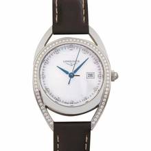 Thumbnail von Longines Equestrian L61370872 - Equestrian Quartz Mother of pearl Dial Stainless Steel Ladies Watch </h1>