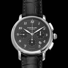Thumbnail von Montblanc Star 118515 - Star Automatic Grey Dial Stainless Steel Men's Watch </h1>