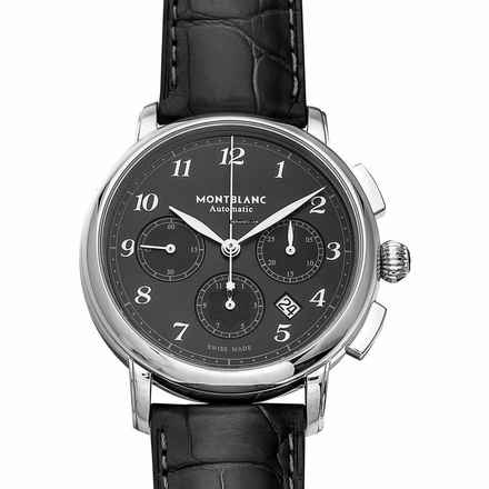  Montblanc Star 118515 - Star Automatic Grey Dial Stainless Steel Men's Watch </h1> 