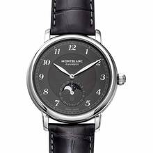Thumbnail von Montblanc Star 118518 - Star Automatic Black Dial Stainless Steel Men's Watch </h1>