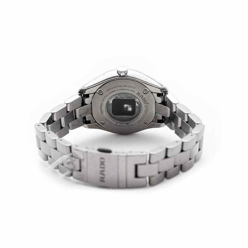 Thumbnail von Rado HyperChrome R32041702 - Hyperchrome Automatic Blue Dial Ceramic Ladies Watch </h1>