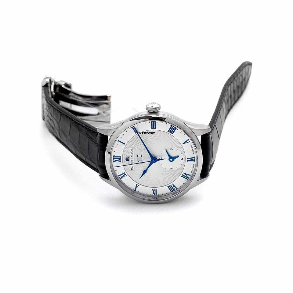 Thumbnail von Maurice Lacroix Masterpiece MP6707-SS001-110 - Masterpiece Automatic Silver-tone Dial Stainless Steel Men's Watch </h1>