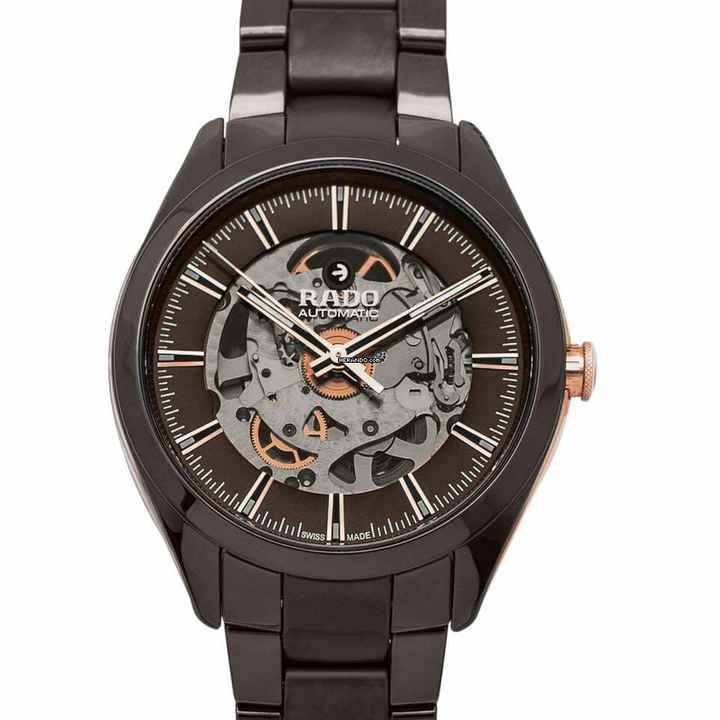  Rado HyperChrome R32028302 - Hyperchrome Automatic Brown Dial Ceramic Men's Watch </h1> 