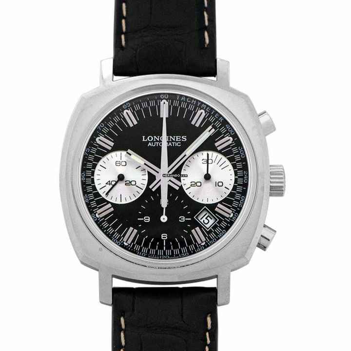  Longines Heritage L27914520 - Heritage Automatic Black Dial Stainless Steel Men's Watch </h1> 