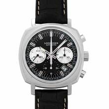 Thumbnail von Longines Heritage L27914520 - Heritage Automatic Black Dial Stainless Steel Men's Watch </h1>