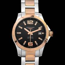 Thumbnail von Longines L36765567 - HydroConquest Automatic Black Dial Stainless Steel Men's Watch </h1>