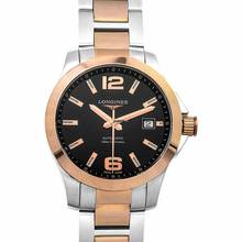 Thumbnail von Longines L36765567 - HydroConquest Automatic Black Dial Stainless Steel Men's Watch </h1>