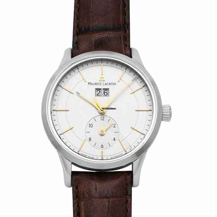  Maurice Lacroix Les Classiques Date LC6088-SS001-130 - Les Classiques Automatic Silver Dial Stainless Steel Men's Watch </h1> 