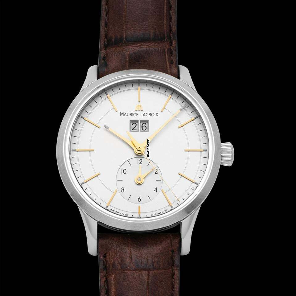 Thumbnail von Maurice Lacroix Les Classiques Date LC6088-SS001-130 - Les Classiques Automatic Silver Dial Stainless Steel Men's Watch </h1>