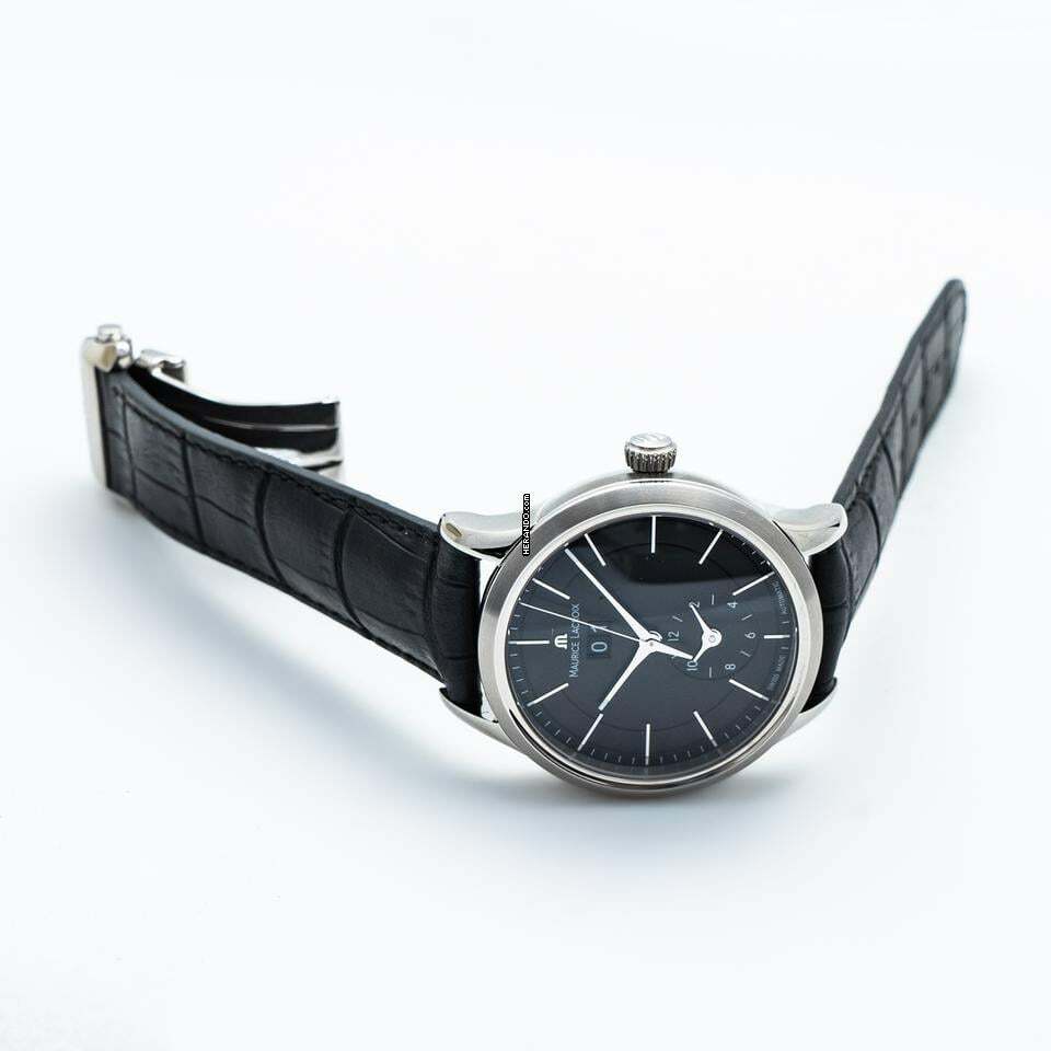 Thumbnail von Maurice Lacroix Les Classiques Date LC6088-SS001-330 - Les Classiques Automatic Black Dial Stainless Steel Men's Watch </h1>