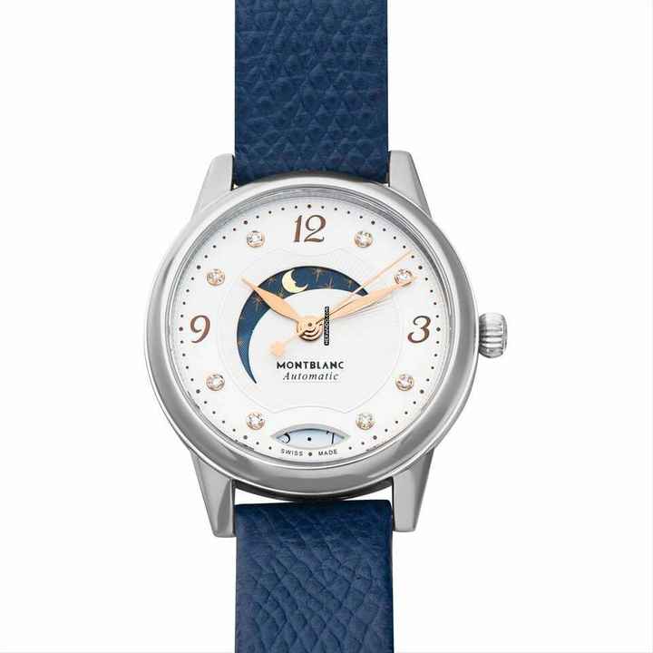  Montblanc Bohème 119932 - Bohème Automatic White Dial Stainless Steel Ladies Watch </h1> 