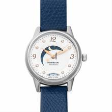 Thumbnail von Montblanc Bohème 119932 - Bohème Automatic White Dial Stainless Steel Ladies Watch </h1>
