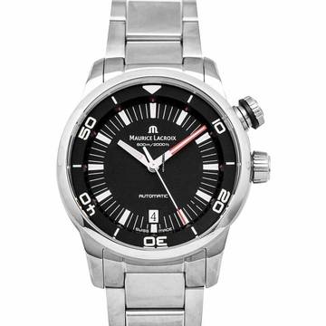  Maurice Lacroix Pontos S Diver PT6248-SS002-330 - Pontos Automatic Black Dial Stainless Steel Men's Watch </h1> 