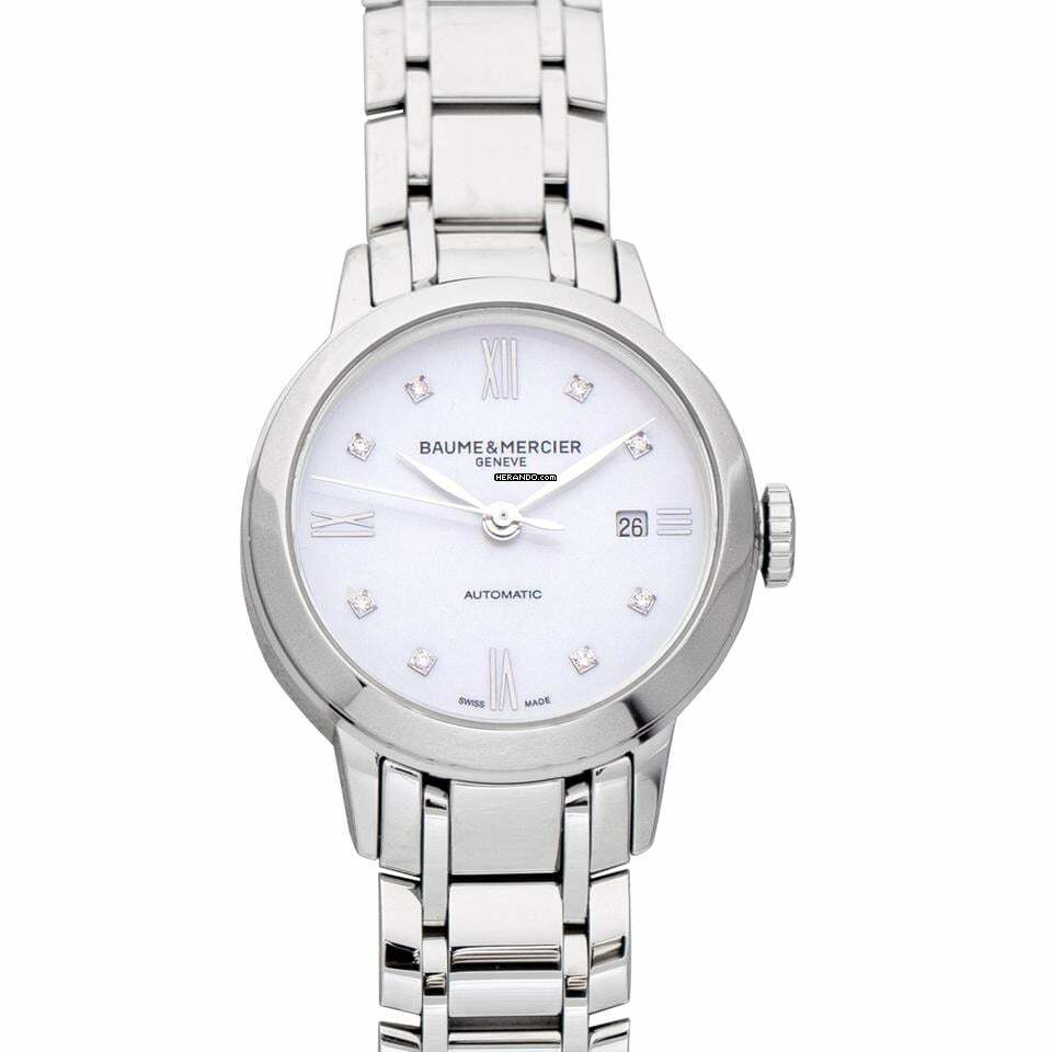  Baume & Mercier Classima M0A10493 - Classima Automatic Mother of pearl Dial Stainless Steel Ladies Watch </h1> 