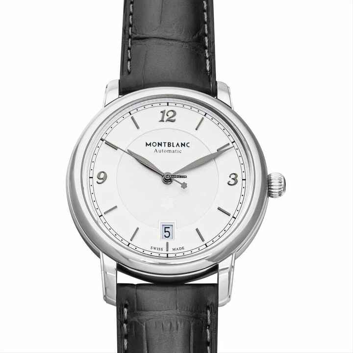  Montblanc Star 119957 - Star Automatic Silver-tone Dial Stainless Steel Men's Watch </h1> 
