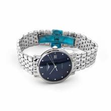 Thumbnail von Longines Elegant L48104976 - La Grande Automatic Blue Dial Stainless Steel Unisex Watch </h1>