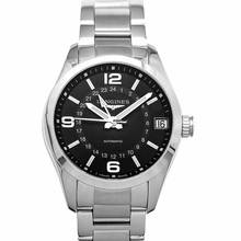 Thumbnail von Longines Conquest Classic L27994566 - Conquest Automatic Black Dial Stainless Steel Men's Watch </h1>