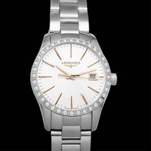 Thumbnail von Longines HydroConquest L23860726 - HydroConquest Quartz Silver Dial Stainless Steel Ladies Watch </h1>