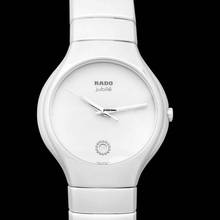Thumbnail von Rado True R27695722 - True Quartz White Dial Ceramic Men's Watch </h1>