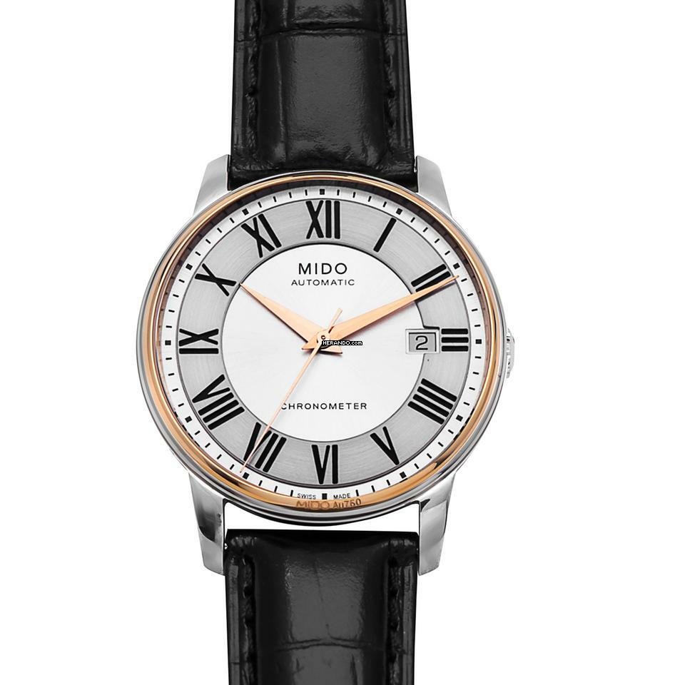  Mido Baroncelli III M010.408.46.033.29 - Baroncelli III Automatic Silver-tone Dial Stainless Steel Men's Watch </h1> 