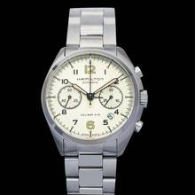 Thumbnail von Hamilton Khaki Pilot Pioneer H76416155 - Khaki Aviation Automatic Beige Dial Stainless Steel Men's Watch </h1>