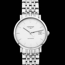 Thumbnail von Longines Elegant L48104126 - Elegant Automatic White Dial Stainless Steel Men's Watch </h1>