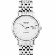 Thumbnail von Longines Elegant L48104126 - Elegant Automatic White Dial Stainless Steel Men's Watch </h1>